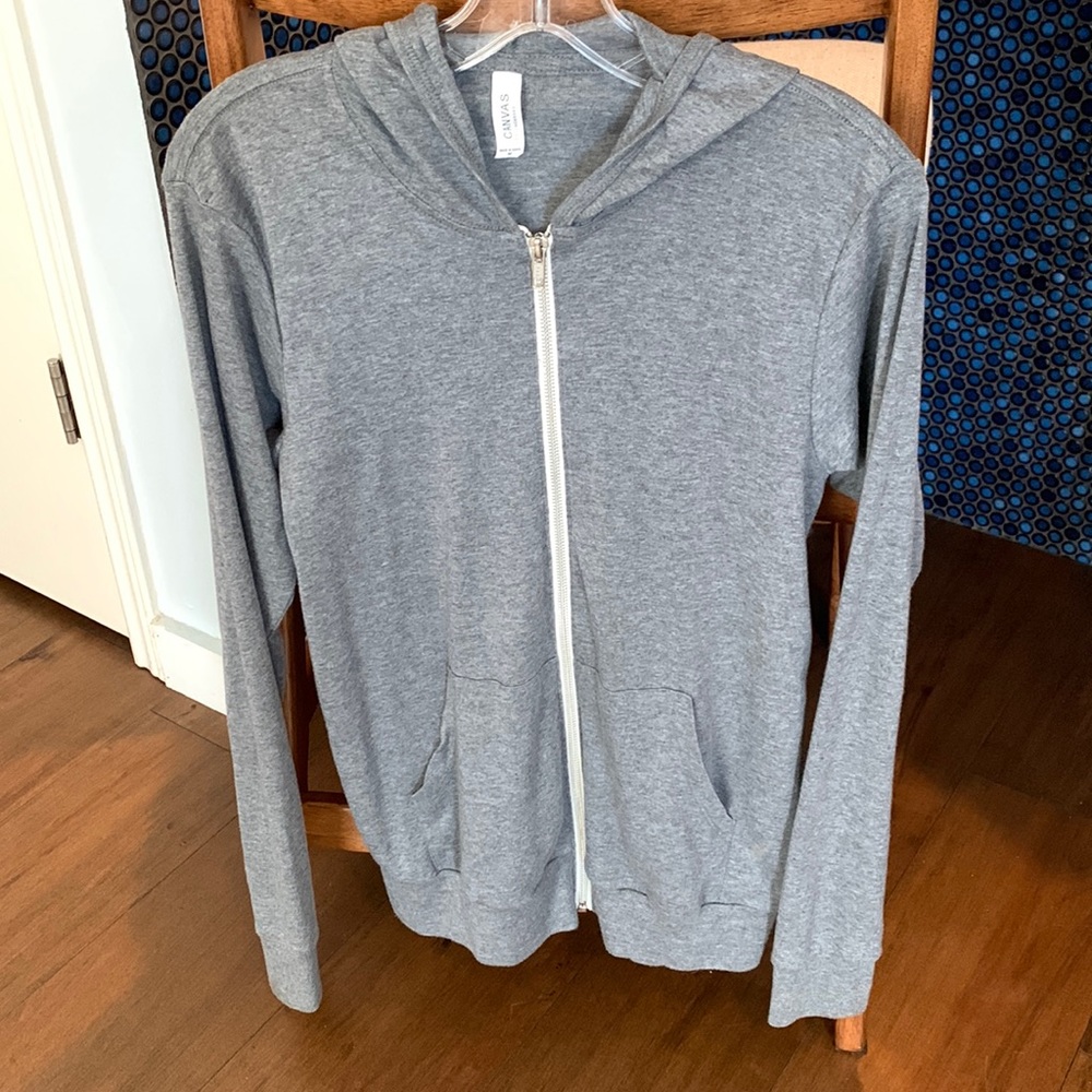 Bella Canvas zipper hoodie